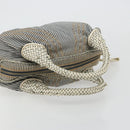 FENDI Spy Handtas Canvas Navy Goud Auth bs35147A-7