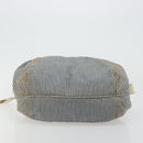 FENDI Spy Handtas Canvas Navy Goud Auth bs35147A-5