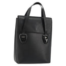 GUCCI Handtasche Leder Schwarz Silber 002 123 0452 Auth bs35148-1