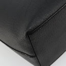 GUCCI Handtasche Leder Schwarz Silber 002 123 0452 Auth bs35148-13
