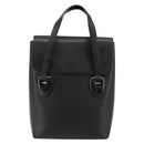 GUCCI Handtasche Leder Schwarz Silber 002 123 0452 Auth bs35148-2
