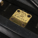 MCM Trunk Suède Zwart Goud Auth bs35151-16