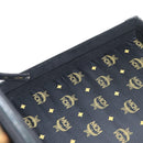 MCM Trunk Suède Zwart Goud Auth bs35151-20