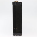 MCM Trunk Suède Zwart Goud Auth bs35151-4