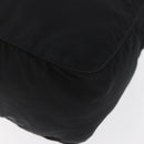 PRADA Hand Bag Nylon Black Silver Auth bs35154-16