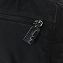 PRADA Hand Bag Nylon Black Silver Auth bs35154-17