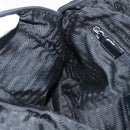 PRADA Hand Bag Nylon Black Silver Auth bs35154-21