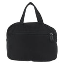 PRADA Hand Bag Nylon Black Silver Auth bs35154-2