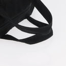PRADA Hand Bag Nylon Black Silver Auth bs35154-7