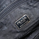 PRADA Chain Hand Bag Nylon Purple Gold Auth bs35155-16