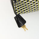 PRADA Schultertasche Leder Gelbgold Auth bs35156-19