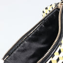 PRADA Schultertasche Leder Gelbgold Auth bs35156-10