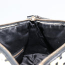 PRADA Schultertasche Leder Gelbgold Auth bs35156-23