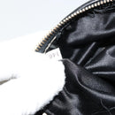 PRADA Schultertasche Leder Gelbgold Auth bs35156-12