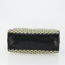 PRADA Schultertasche Leder Gelbgold Auth bs35156-5