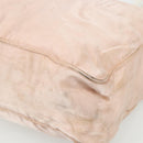 CHANEL Tote Bag Satin Gold Pink CC Auth bs35157-10