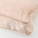 CHANEL Tote Bag Satin Gold Pink CC Auth bs35157-12