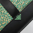 BOTTEGA VENETA Shoulder Bag Nylon Green Auth bs35159-18