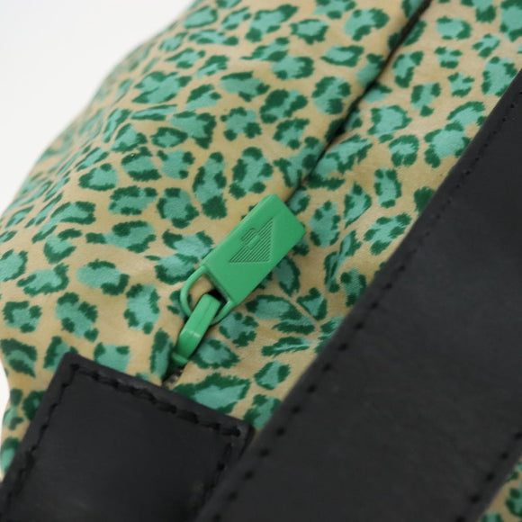 BOTTEGA VENETA Shoulder Bag Nylon Green Auth bs35159