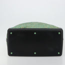 BOTTEGA VENETA Shoulder Bag Nylon Green Auth bs35159-5