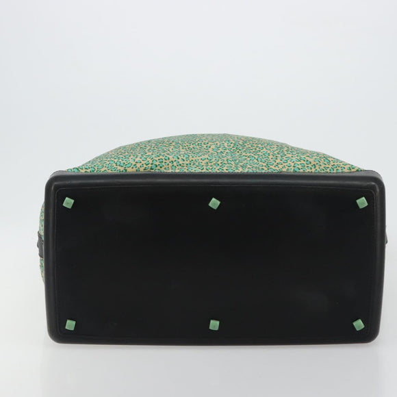 BOTTEGA VENETA Shoulder Bag Nylon Green Auth bs35159