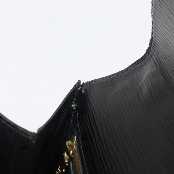 LOUIS VUITTON Epi Monceau 28 Hand Bag Black M52122 LV Auth bs35160