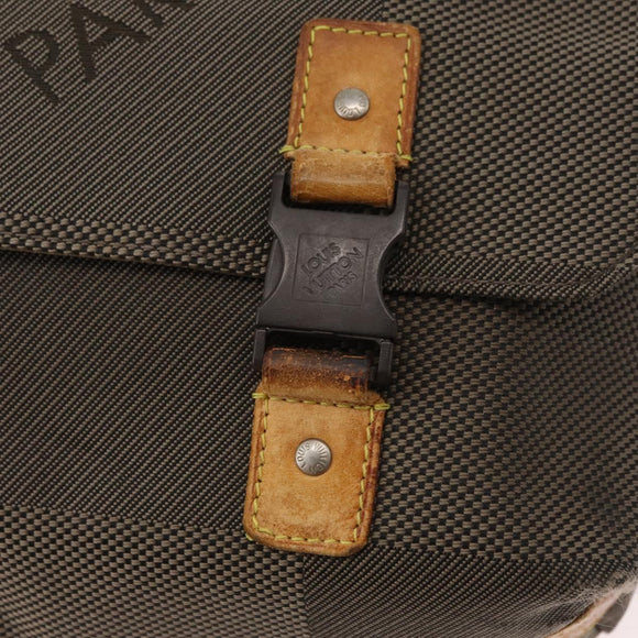 LOUIS VUITTON Damier Geant Roux Shoulder Bag Tail M93077 LV Auth bs35161