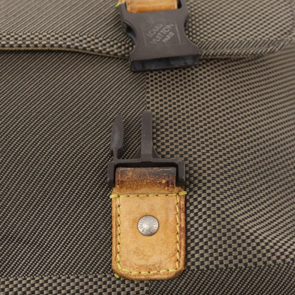 LOUIS VUITTON Damier Geant Roux Shoulder Bag Tail M93077 LV Auth bs35161