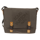 LOUIS VUITTON Damier Geant Roux Shoulder Bag Tail M93077 LV Auth bs35161-13