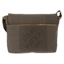LOUIS VUITTON Damier Geant Roux Shoulder Bag Tail M93077 LV Auth bs35161-2