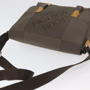 LOUIS VUITTON Damier Geant Roux Shoulder Bag Tail M93077 LV Auth bs35161-14