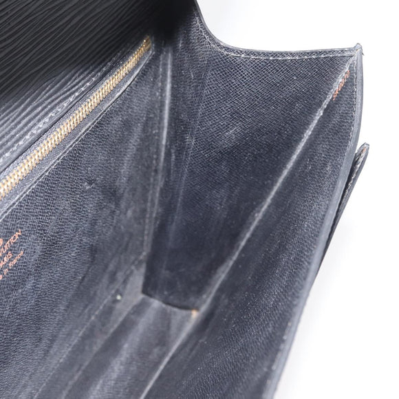 LOUIS VUITTON Epi Monceau 28 Hand Bag Black M52122 LV Auth bs35162