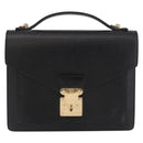 LOUIS VUITTON Epi Monceau 28 Hand Bag Black M52122 LV Auth bs35162-13