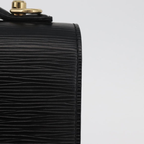 LOUIS VUITTON Epi Monceau 28 Hand Bag Black M52122 LV Auth bs35162