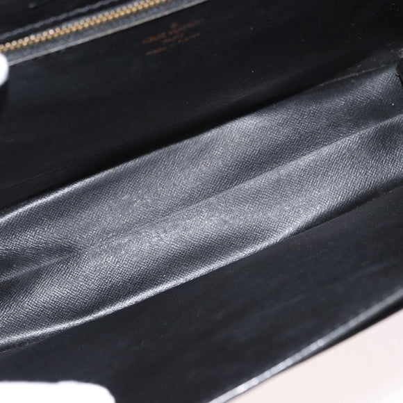 LOUIS VUITTON Epi Monceau 28 Hand Bag Black M52122 LV Auth bs35164