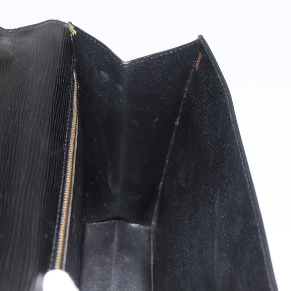 LOUIS VUITTON Epi Monceau 28 Hand Bag Black M52122 LV Auth bs35164