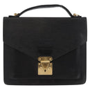 LOUIS VUITTON Epi Monceau 28 Hand Bag Black M52122 LV Auth bs35164-13