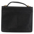 LOUIS VUITTON Epi Monceau 28 Hand Bag Black M52122 LV Auth bs35164-2