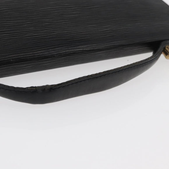 LOUIS VUITTON Epi Monceau 28 Hand Bag Black M52122 LV Auth bs35164