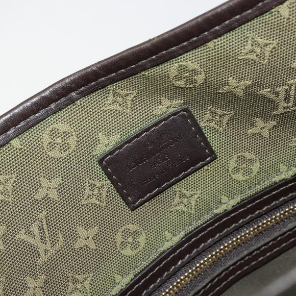 LOUIS VUITTON Monogram Mini Besace Mary Kate Bag TST Khaki M92322 Auth bs35166