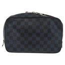 LOUIS VUITTON Damier Graphite Trousse Toilette GM Bag N47521 LV Auth bs35168-13