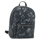 LOUIS VUITTON Damier Graphite Pixel George Backpack N40084 LV Auth bs35170-1