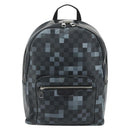 LOUIS VUITTON Damier Graphite Pixel George Backpack N40084 LV Auth bs35170-13