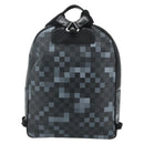 LOUIS VUITTON Damier Graphite Pixel George Backpack N40084 LV Auth bs35170-2