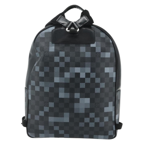 LOUIS VUITTON Damier Graphite Pixel George Backpack N40084 LV Auth bs35170