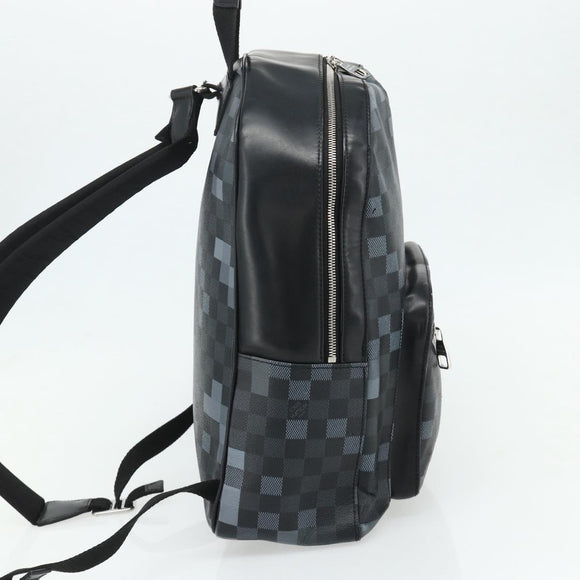 LOUIS VUITTON Damier Graphite Pixel George Backpack N40084 LV Auth bs35170