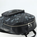 LOUIS VUITTON Damier Graphite Pixel George Backpack N40084 LV Auth bs35170-6