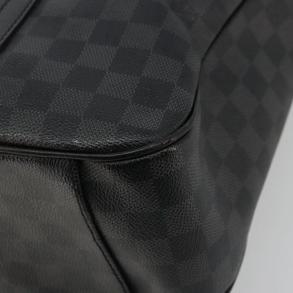 LOUIS VUITTON Damier Graphite Tadao PM Umhängetasche 2-Wege N41259 LV Auth bs35171