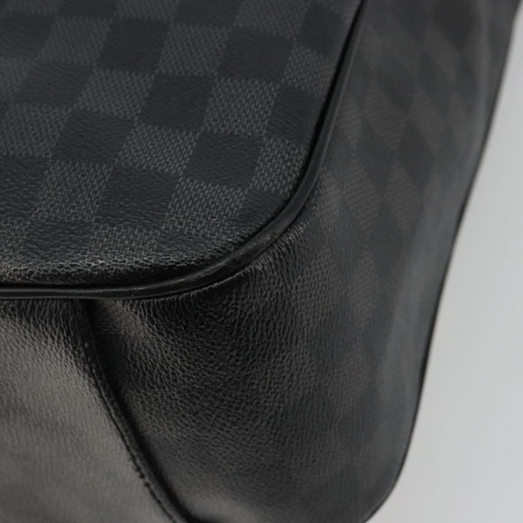 LOUIS VUITTON Damier Graphite Tadao PM Umhängetasche 2-Wege N41259 LV Auth bs35171