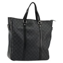 LOUIS VUITTON Damier Graphite Tadao PM Umhängetasche 2-Wege N41259 LV Auth bs35171-1